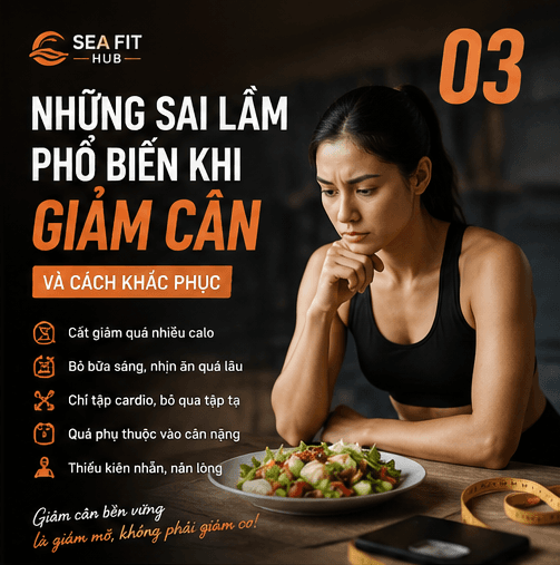 Những Sai Lầm Phổ Biến Khi Giảm Cân Và Cách Khắc Phục