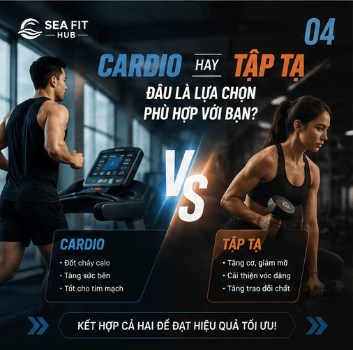 Cardio Hay Tập Tạ – Đâu Là Lựa Chọn Phù Hợp Với Bạn?