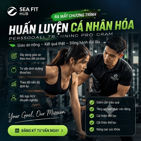 Sea Fit Hub Ra Mắt Chương Trình Huấn Luyện Cá Nhân Hóa
